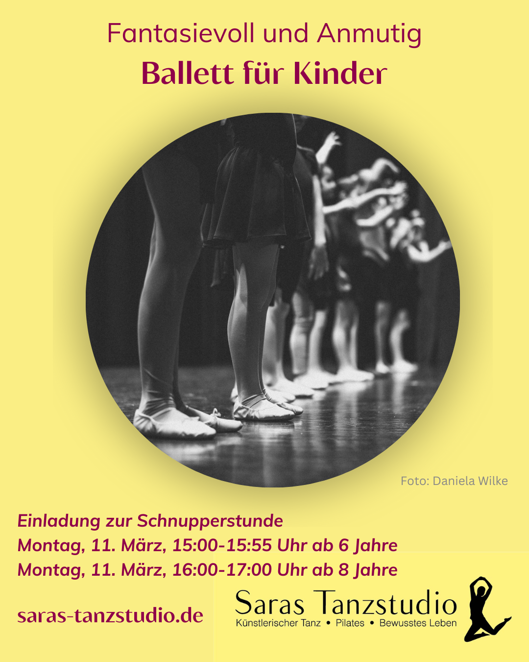 Ballett für Kinder in Marsberg Schnupperstunde